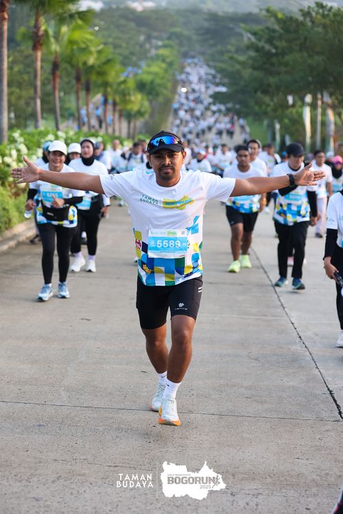 Race photo from Taman Budaya x BOGORUN 2025