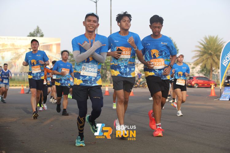 Race photo from ISOPLUS RUN 2025 - JAKARTA