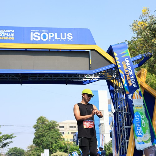 Race photo from SURABAYA ISOPLUS MARATHON 2026