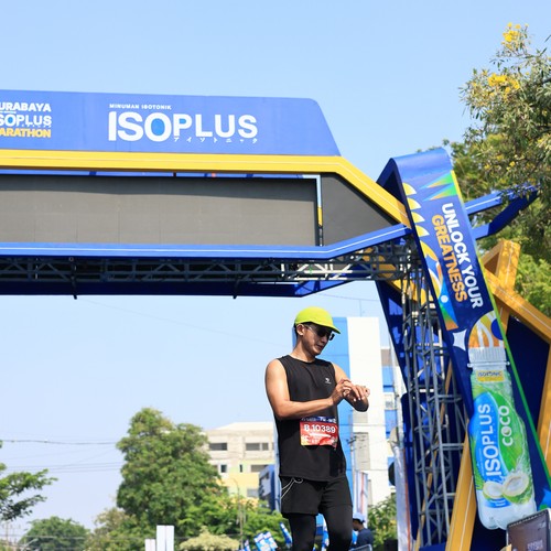 Race photo from SURABAYA ISOPLUS MARATHON 2026