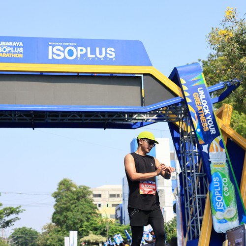 Race photo from SURABAYA ISOPLUS MARATHON 2026