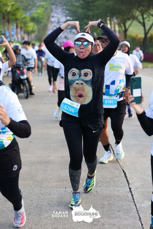 Race photo from Taman Budaya x BOGORUN 2025
