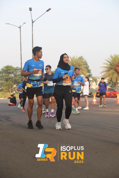 Race photo from ISOPLUS RUN 2025 - JAKARTA