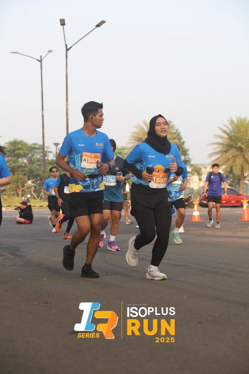 Race photo from ISOPLUS RUN 2025 - JAKARTA