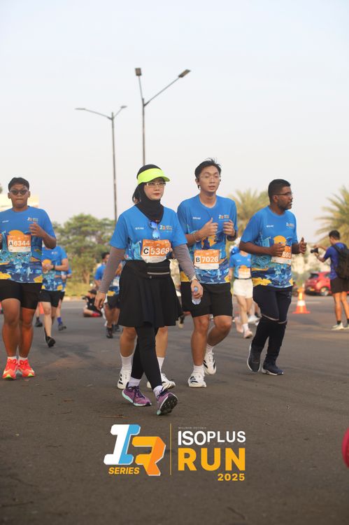 Race photo from ISOPLUS RUN 2025 - JAKARTA