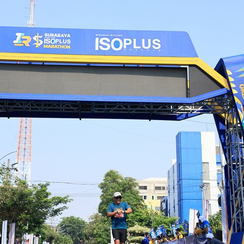 Race photo from SURABAYA ISOPLUS MARATHON 2026