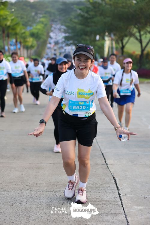 Race photo from Taman Budaya x BOGORUN 2025