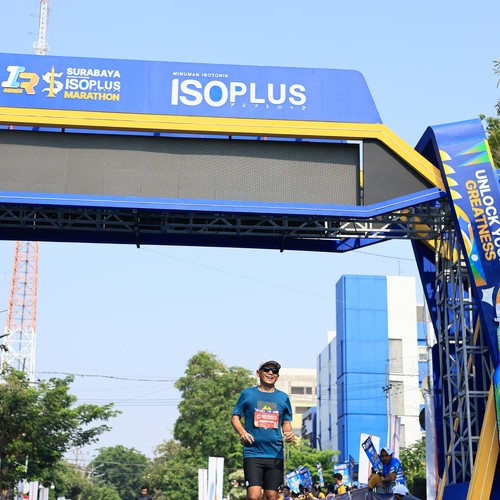 Race photo from SURABAYA ISOPLUS MARATHON 2026
