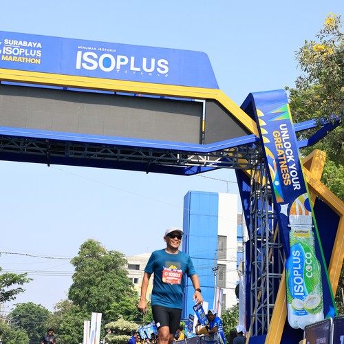 Race photo from SURABAYA ISOPLUS MARATHON 2026