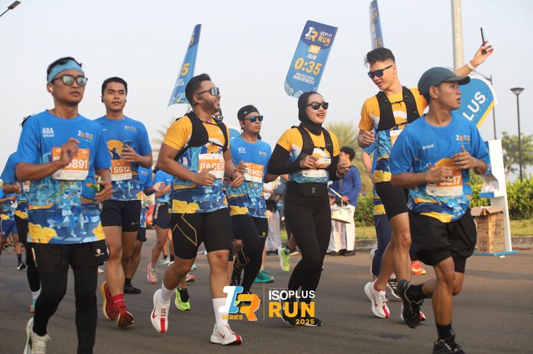 Race photo from ISOPLUS RUN 2025 - JAKARTA