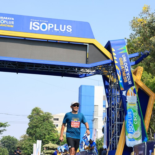 Race photo from SURABAYA ISOPLUS MARATHON 2026