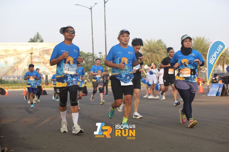 Race photo from ISOPLUS RUN 2025 - JAKARTA