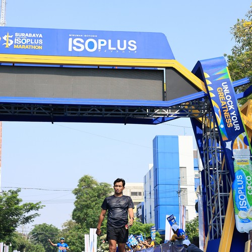 Race photo from SURABAYA ISOPLUS MARATHON 2026