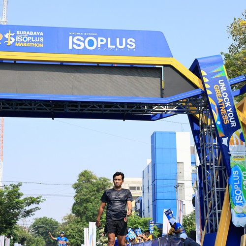Race photo from SURABAYA ISOPLUS MARATHON 2026