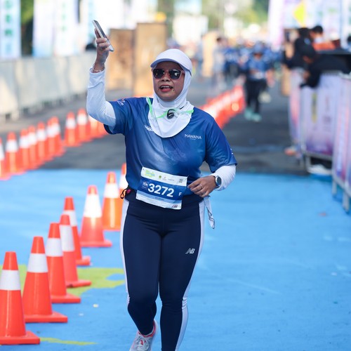 Race photo from BOGORUN 2026