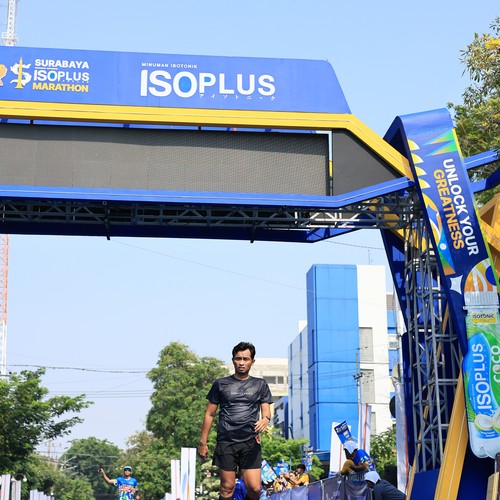 Race photo from SURABAYA ISOPLUS MARATHON 2026