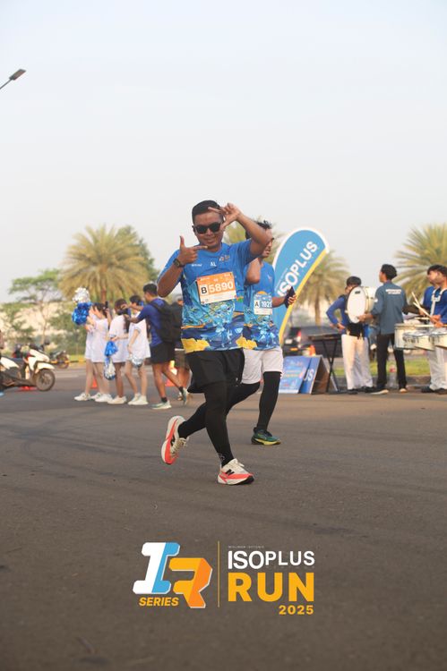 Race photo from ISOPLUS RUN 2025 - JAKARTA