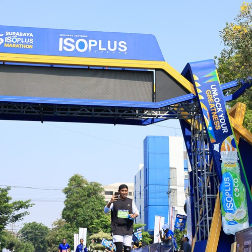 Race photo from SURABAYA ISOPLUS MARATHON 2026