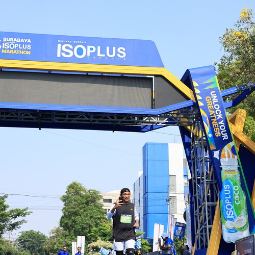 Race photo from SURABAYA ISOPLUS MARATHON 2026