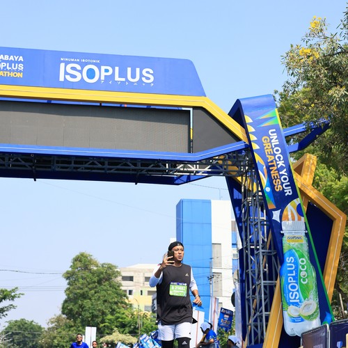 Race photo from SURABAYA ISOPLUS MARATHON 2026