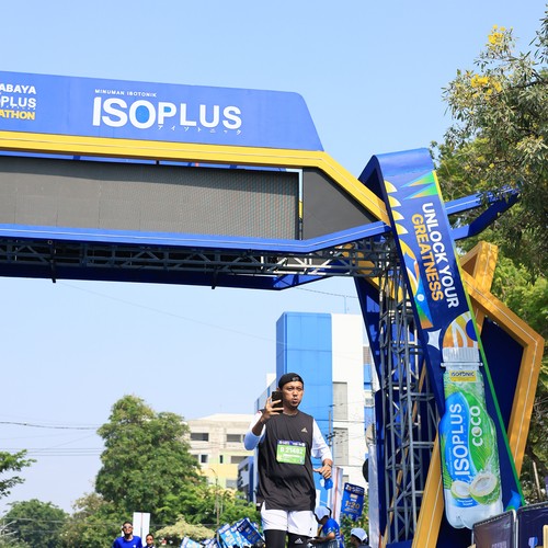 Race photo from SURABAYA ISOPLUS MARATHON 2026