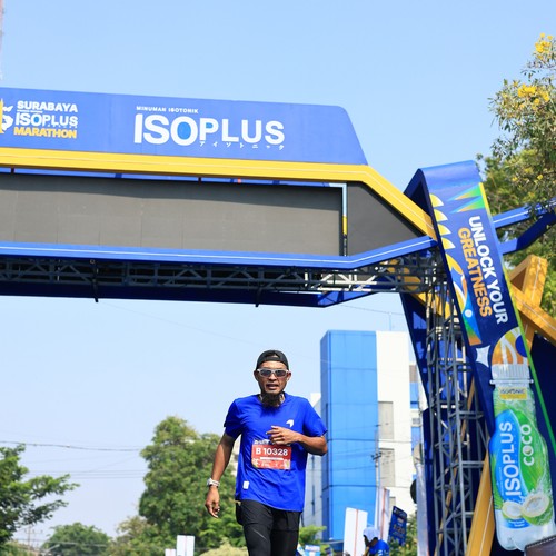 Race photo from SURABAYA ISOPLUS MARATHON 2026