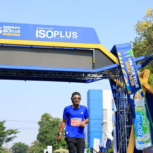 Race photo from SURABAYA ISOPLUS MARATHON 2026
