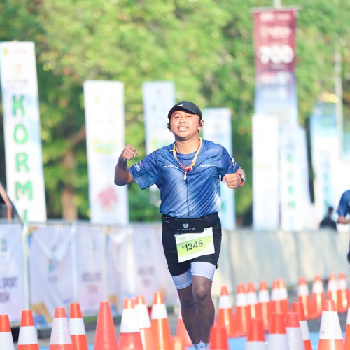 Race photo from BOGORUN 2026
