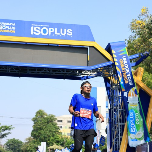 Race photo from SURABAYA ISOPLUS MARATHON 2026