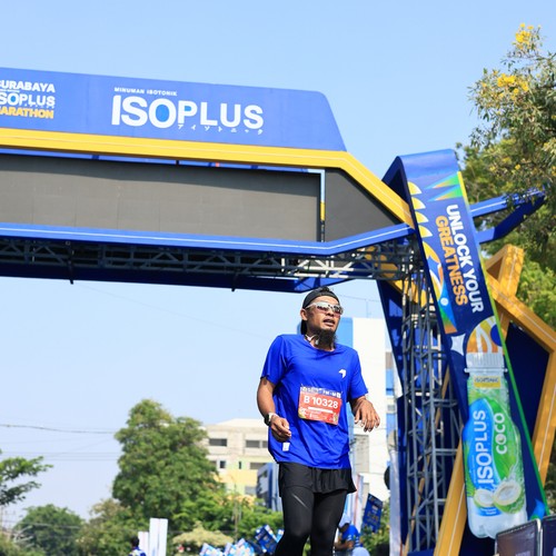 Race photo from SURABAYA ISOPLUS MARATHON 2026
