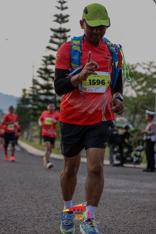Race photo from CISANGKAN KBP CITY RUN 2025