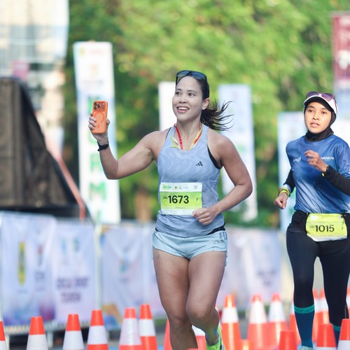Race photo from BOGORUN 2026