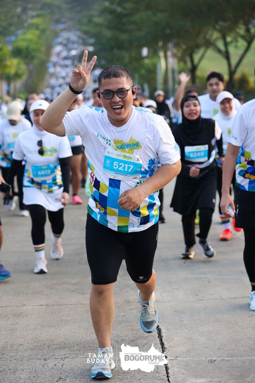 Race photo from Taman Budaya x BOGORUN 2025