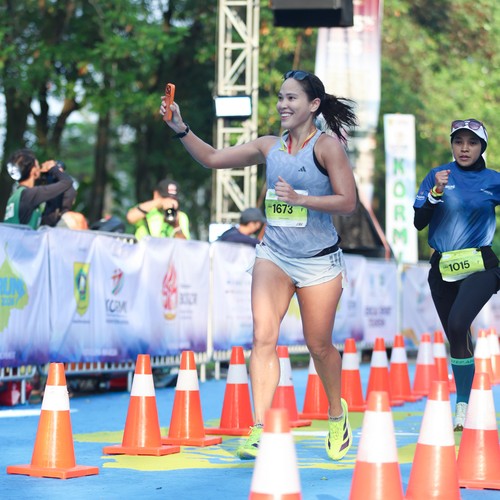 Race photo from BOGORUN 2026