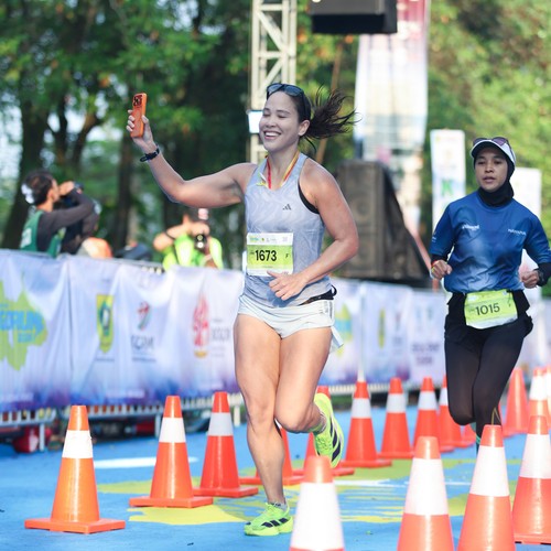Race photo from BOGORUN 2026