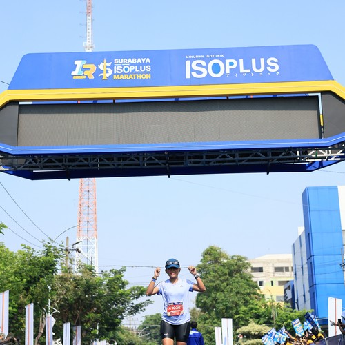 Race photo from SURABAYA ISOPLUS MARATHON 2026