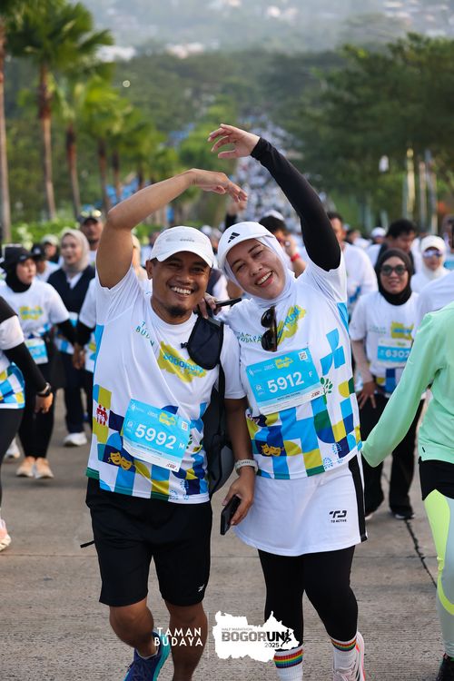 Race photo from Taman Budaya x BOGORUN 2025