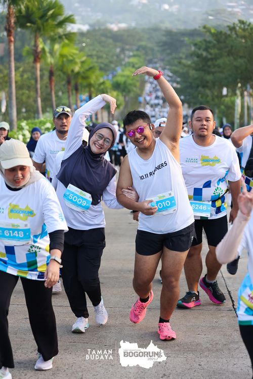 Race photo from Taman Budaya x BOGORUN 2025