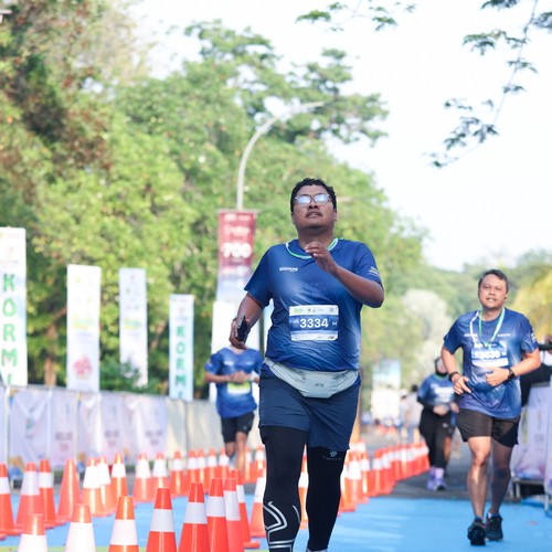 Race photo from BOGORUN 2026