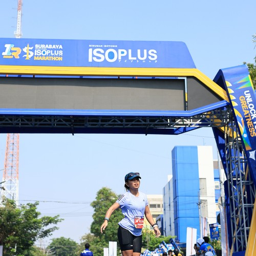Race photo from SURABAYA ISOPLUS MARATHON 2026