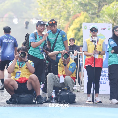 Race photo from BOGORUN 2026
