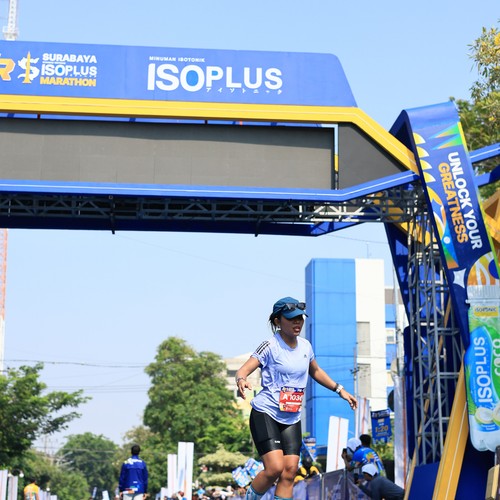 Race photo from SURABAYA ISOPLUS MARATHON 2026