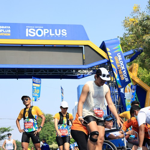 Race photo from SURABAYA ISOPLUS MARATHON 2026