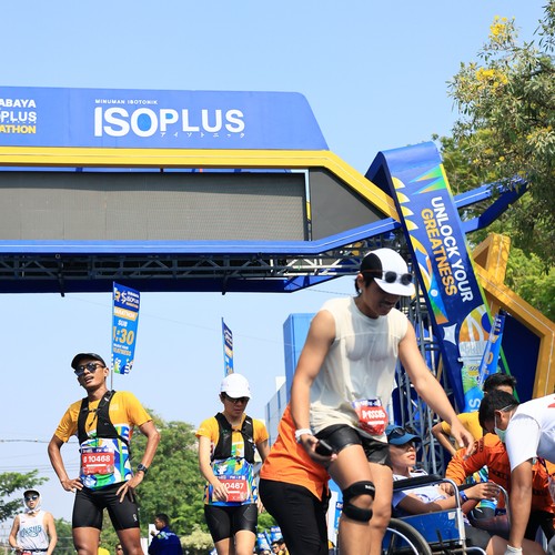 Race photo from SURABAYA ISOPLUS MARATHON 2026