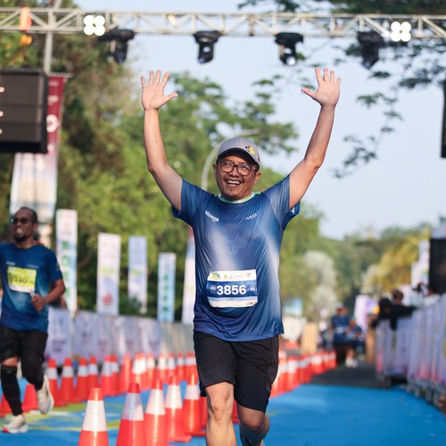 Race photo from BOGORUN 2026