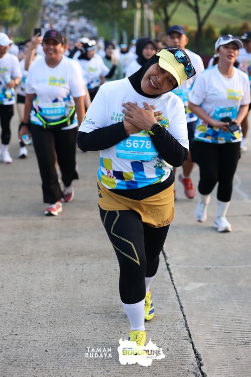 Race photo from Taman Budaya x BOGORUN 2025