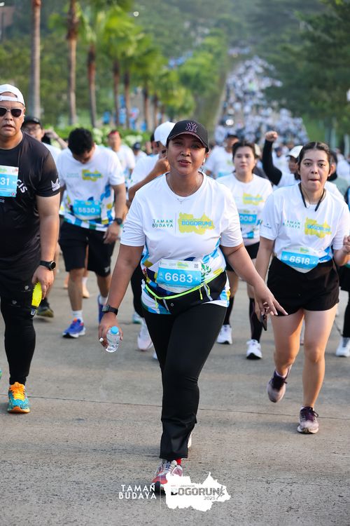 Race photo from Taman Budaya x BOGORUN 2025
