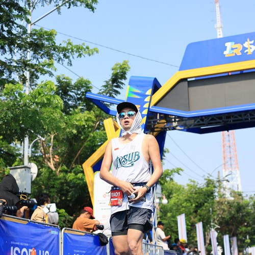 Race photo from SURABAYA ISOPLUS MARATHON 2026