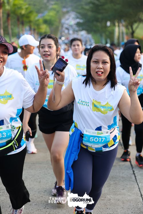 Race photo from Taman Budaya x BOGORUN 2025