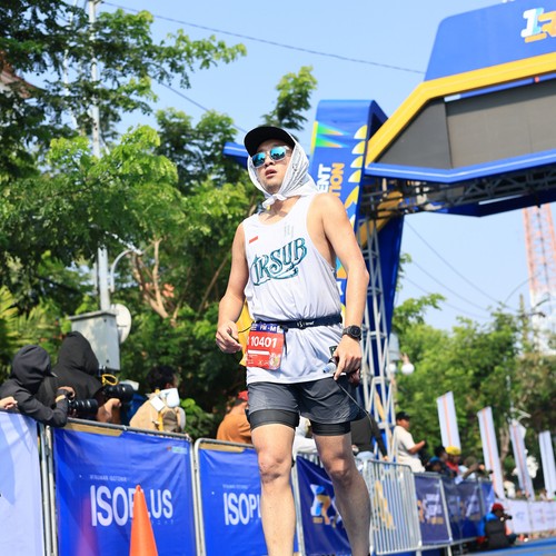 Race photo from SURABAYA ISOPLUS MARATHON 2026